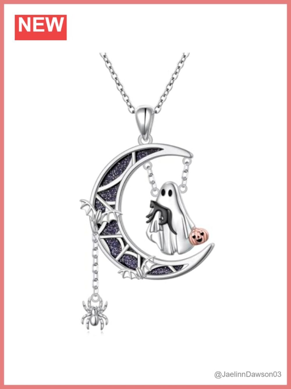 925 Sterling Silver Bull Head Horse Butterfly Pendant Necklace
